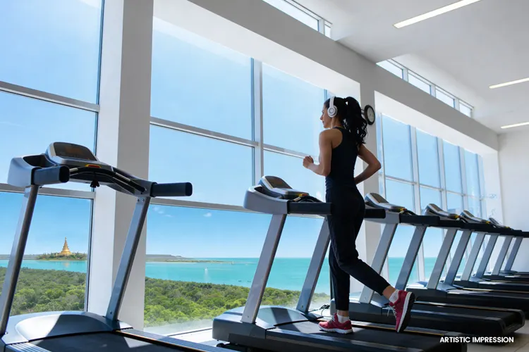 Sethia Marine View Borivali West fitness center gym