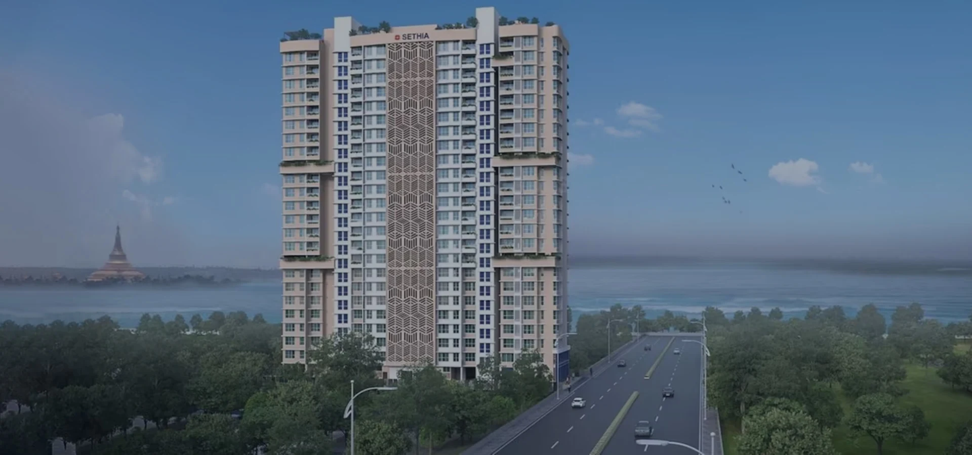 Sethia Marine View Borivali West luxury residential tower